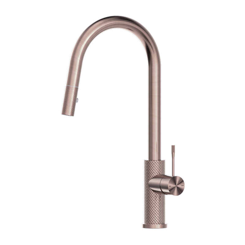 NERO Opal Pull-Out Sink Mixer with Vegie spray function