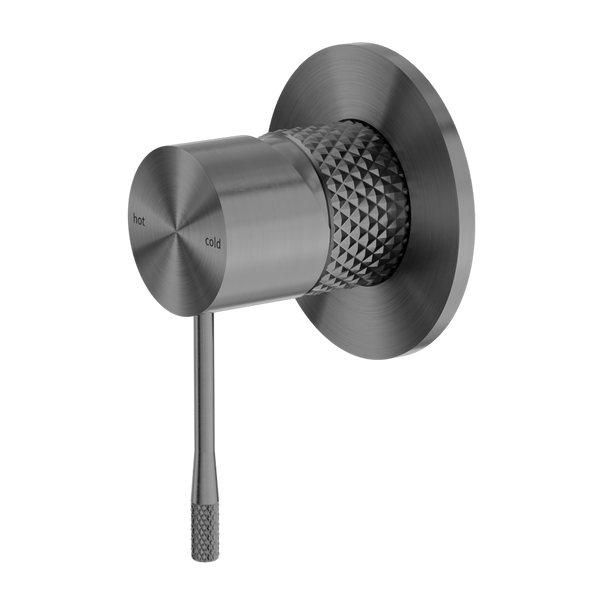 NERO OPAL SHOWER MIXER PLATE GRAPHITE