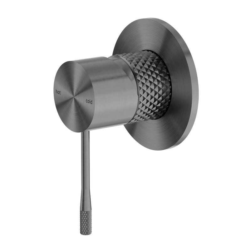 NERO OPAL SHOWER MIXER PLATE GRAPHITE