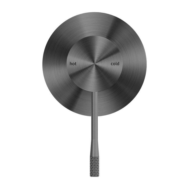 NERO OPAL SHOWER MIXER PLATE GRAPHITE
