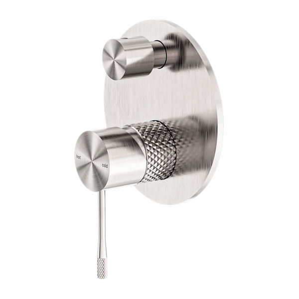 NERO OPAL SHOWER MIXER DIVERTER BRUSHED NICKEL