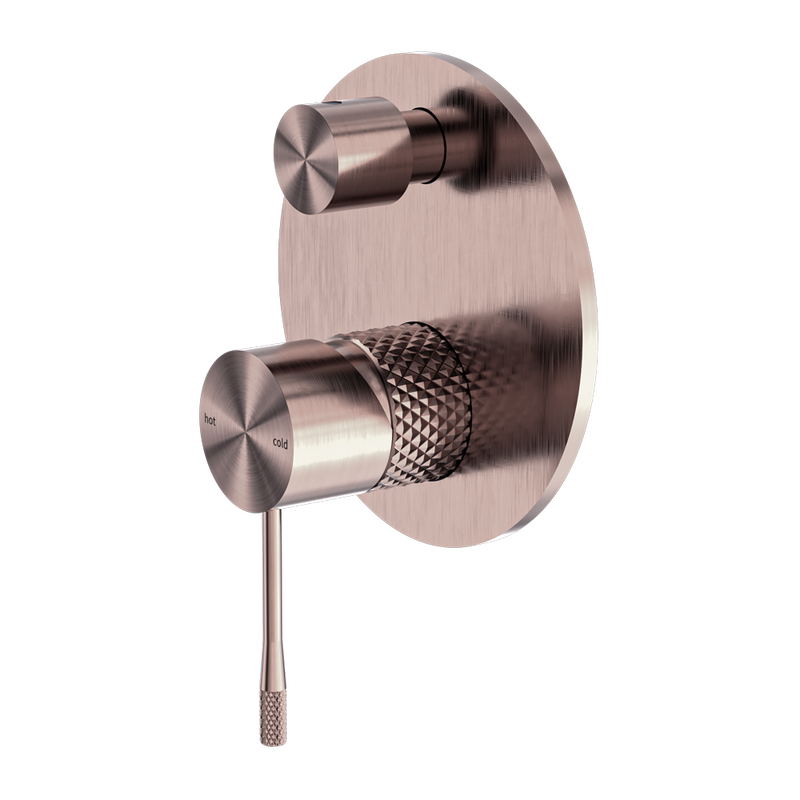 NERO OPAL SHOWER MIXER DIVERTER BRUSHED BRONZE