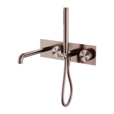 NERO Opal Progressive Shower System with Spout 230/250mm