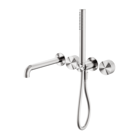 NERO Opal Progressive Shower System Seperate Plate With Spout 230/250mm