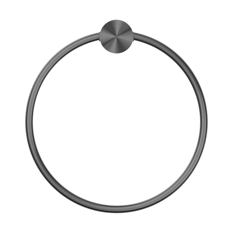 NERO OPAL TOWEL RING 202MM GRAPHITE