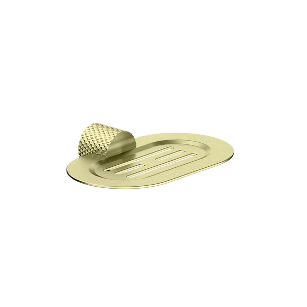 NERO OPAL SOAP DISH HOLDER 150MM BRUSHED GOLD
