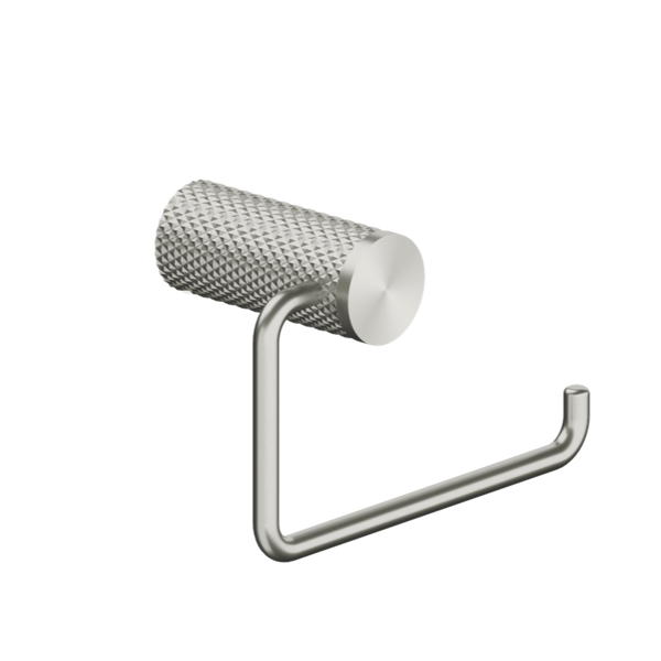 NERO OPAL TOILET ROLL HOLDER 150MM BRUSHED NICKEL
