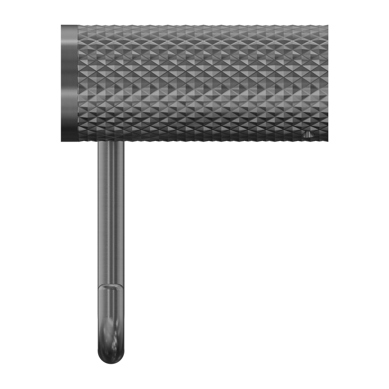 NERO OPAL TOILET ROLL HOLDER 150MM GRAPHITE