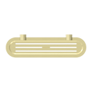 NERO OPAL METAL SHOWER SHELF 420MM BRUSHED GOLD