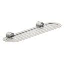 NERO OPAL METAL SHOWER SHELF 420MM BRUSHED NICKEL