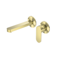 NERO ECCO Wall Basin/Bath Mixer Seperate Back Plate