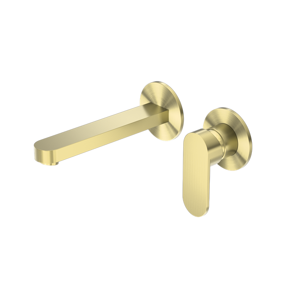 NERO ECCO Wall Basin/Bath Mixer Seperate Back Plate