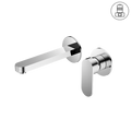NERO ECCO Wall Basin/Bath Mixer Seperate Back Plate