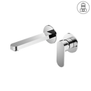 NERO ECCO Wall Basin/Bath Mixer Seperate Back Plate
