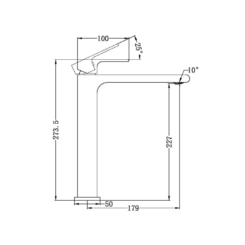 BIANCA Tall Basin Mixer