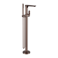 Nero Bianca Freestanding Bath Mixer With Hand Shower