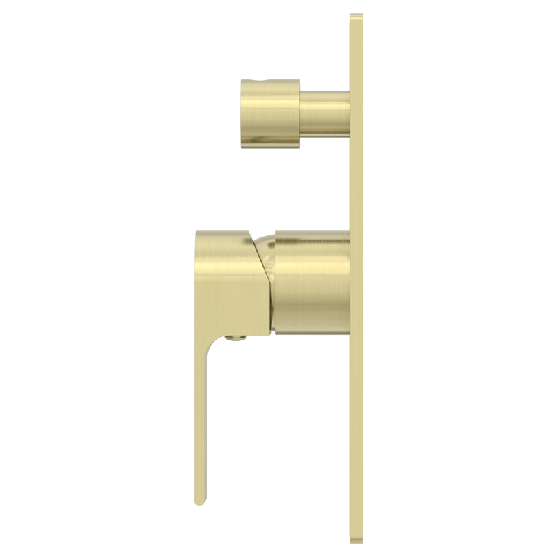 NERO BIANCA SHOWER MIXER DIVERTER BRUSHED GOLD