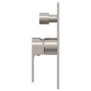 NERO BIANCA SHOWER MIXER DIVERTER BRUSHED NICKEL
