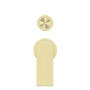 NERO BIANCA SHOWER MIXER DIVERTER SEPARATE BACK PLATE BRUSHED GOLD