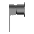 NERO BIANCA SHOWER MIXER PLATE GUN METAL