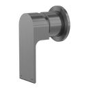 NERO BIANCA SHOWER MIXER PLATE GUN METAL