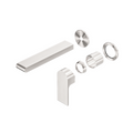 NERO Bianca Wall Basin/Bath Mixer Seperate back plate Trim Kits Only