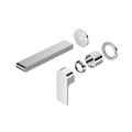 NERO Bianca Wall Basin/Bath Mixer Seperate back plate Trim Kits Only