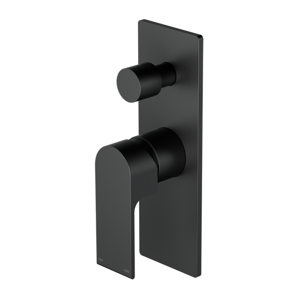 NERO BIANCA SHOWER MIXER DIVERTER MATTE BLACK