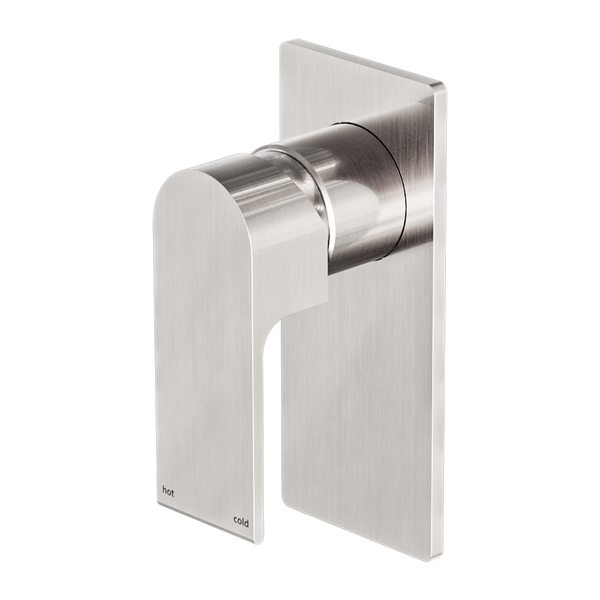 NERO BIANCA SHOWER MIXER 150MM BRUSHED NICKEL