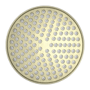 NERO YORK SHOWER HEAD 200MM AGED BRASS