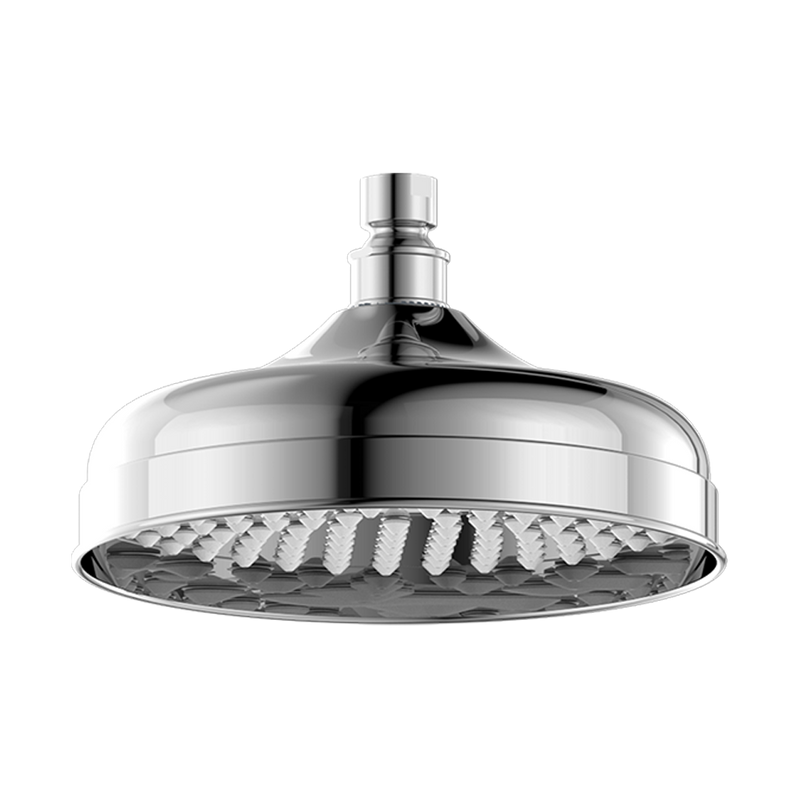 NERO YORK SHOWER HEAD 200MM CHROME