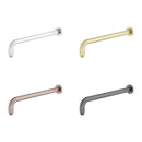 NERO ZEN ROUND SHOWER ARM 400MM GRAPHITE