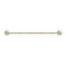 NERO YORK NON HEATED SINGLE TOWEL RAIL 600MM AGED BRASS