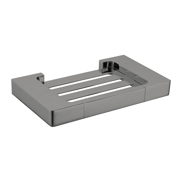 NERO PEARL SOAP DISH HOLDER 206MM GUN METAL