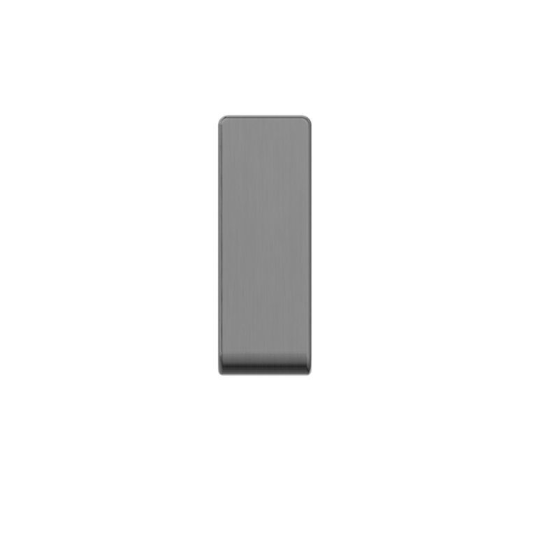 NERO PEARL ROBE HOOK 53MM GUN METAL
