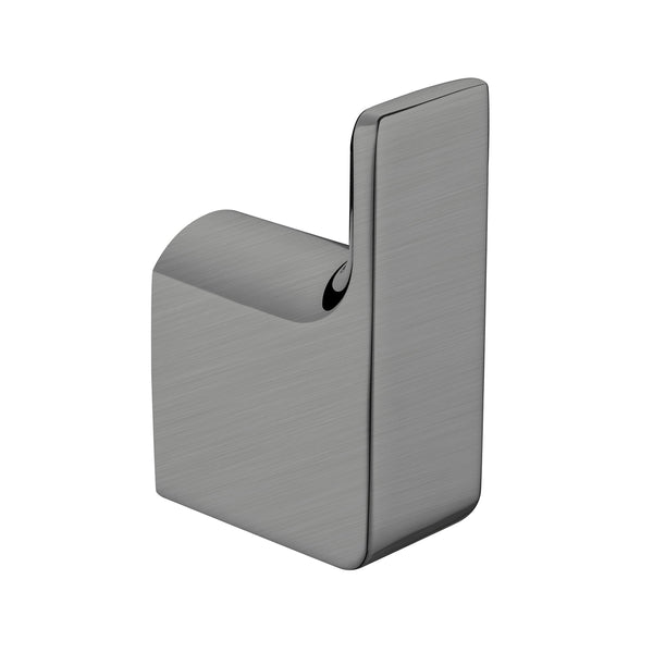NERO PEARL ROBE HOOK 53MM GUN METAL