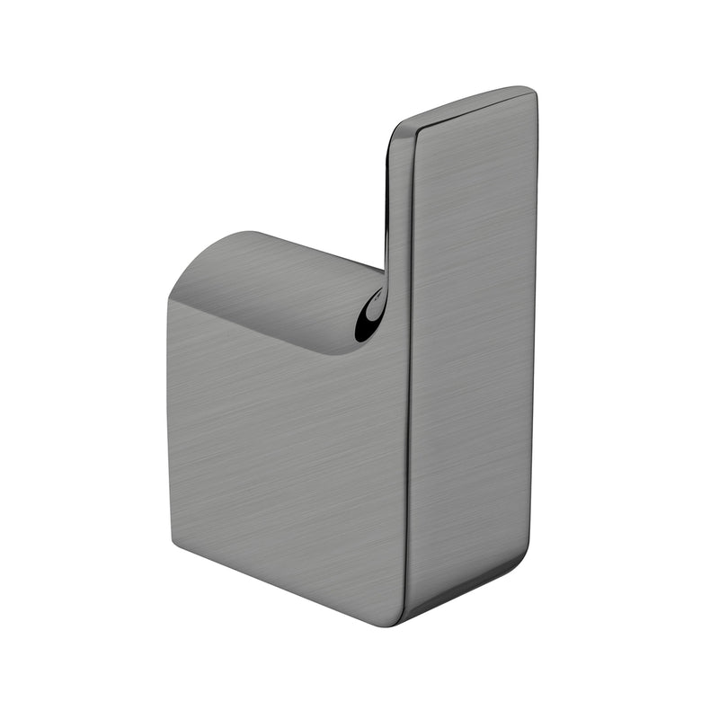 NERO PEARL ROBE HOOK 53MM GUN METAL