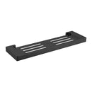 NERO PEARL METAL SHOWER SHELF 426MM MATTE BLACK