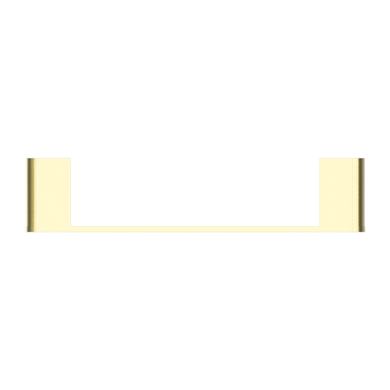 NERO BIANCA HAND TOWEL RAIL 300MM BRUSHED GOLD