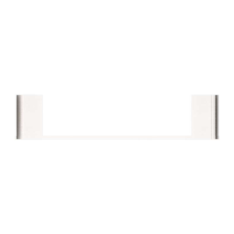 NERO BIANCA HAND TOWEL RAIL 300MM BRUSHED NICKEL