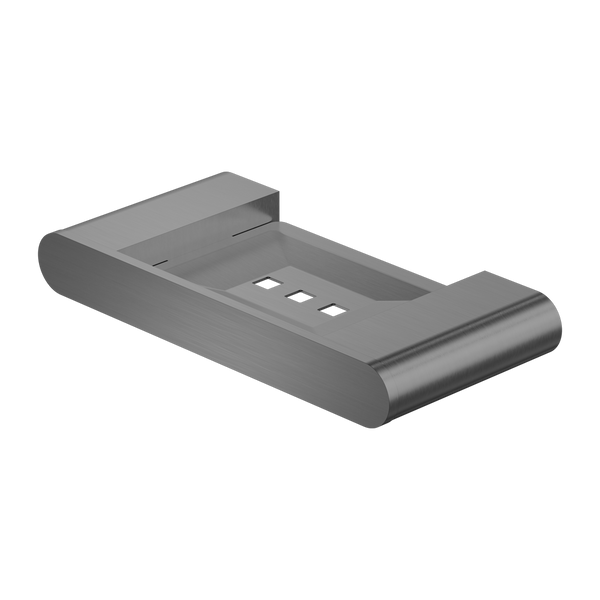 NERO BIANCA SOAP DISH HOLDER 193MM GUN METAL