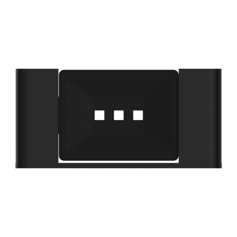 NERO BIANCA SOAP DISH HOLDER 193MM MATTE BLACK