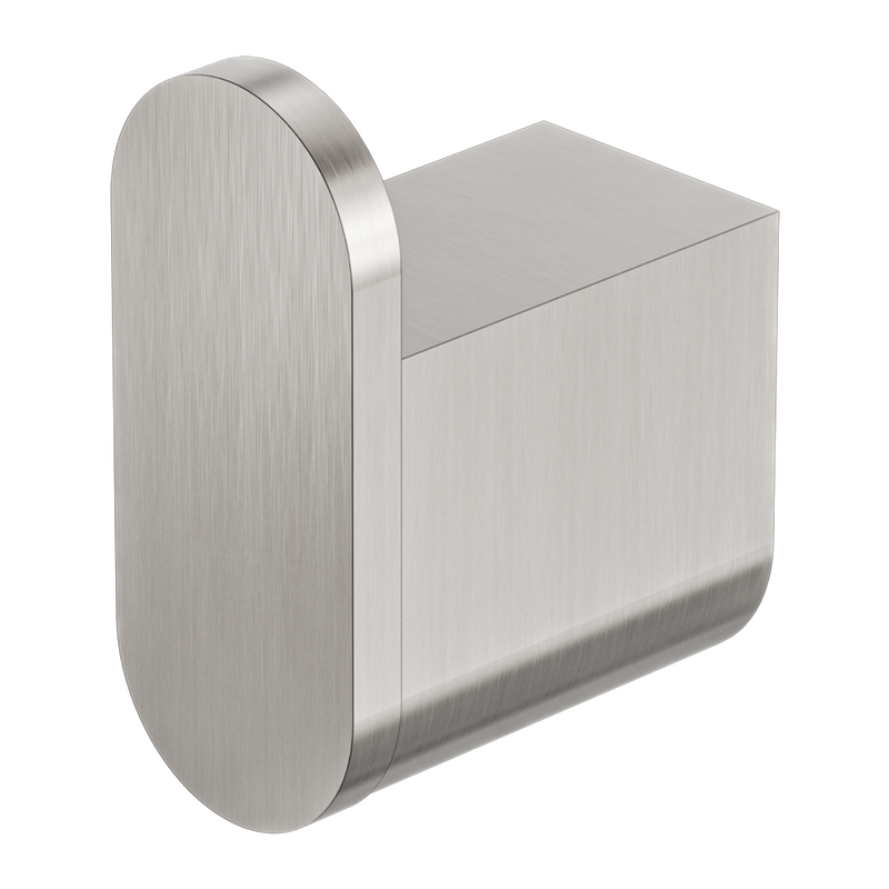 NERO BIANCA ROBE HOOK 45MM BRUSHED NICKEL