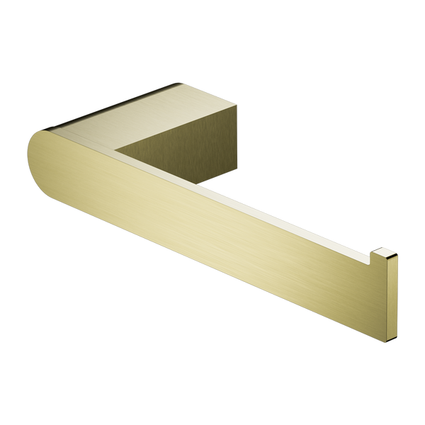 NERO BIANCA TOILET ROLL HOLDER 180MM BRUSHED GOLD