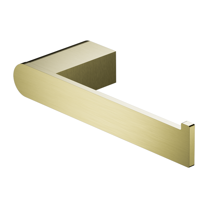 NERO BIANCA TOILET ROLL HOLDER 180MM BRUSHED GOLD