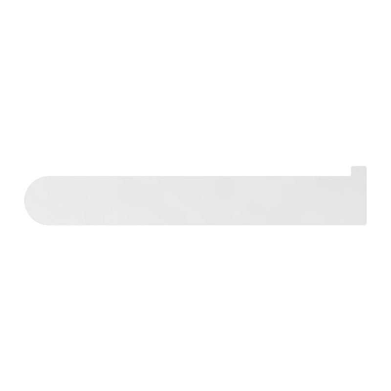 NERO BIANCA TOILET ROLL HOLDER 180MM CHROME