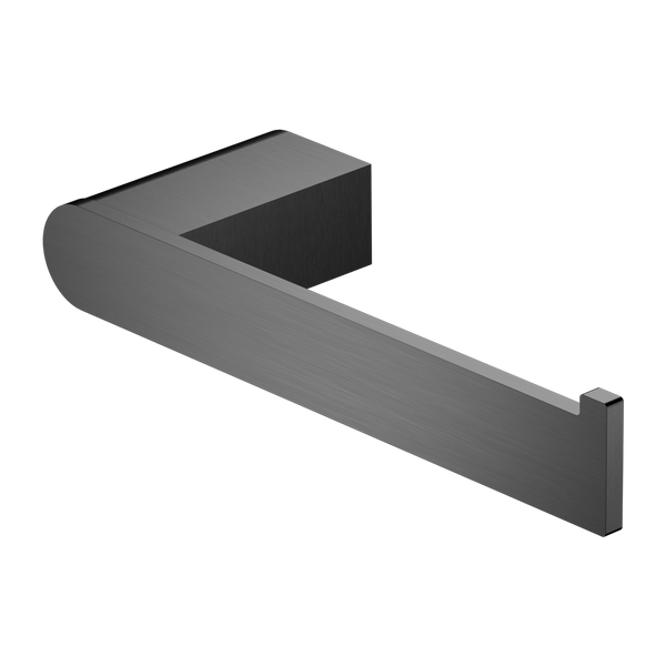 NERO BIANCA TOILET ROLL HOLDER 180MM GUN METAL