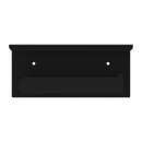 NERO BIANCA TOILET ROLL HOLDER WITH PHONE HOLDER 185MM MATTE BLACK