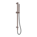 NERO ZEN SHOWER RAIL WITH OUTDOOR SHOWER HOSE BRUSHED BRONZE