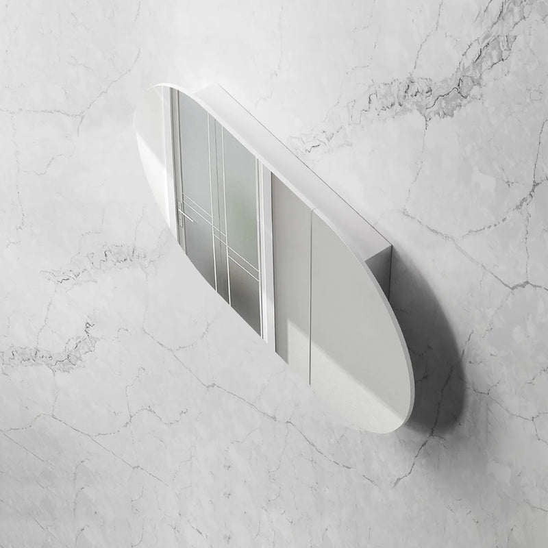 OTTI BONDI MATTE WHITE SHAVING CABINET 1200MM